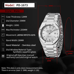 PAGANI DESIGN PD1673 40mm Automatic Mechanical Watch