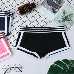 Women's 40S Cotton Boyshorts - Soft Yoga and Gym Underwear