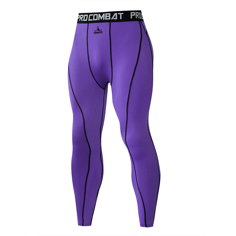 Men's Quick-Dry Bodybuilding Compression Leggings