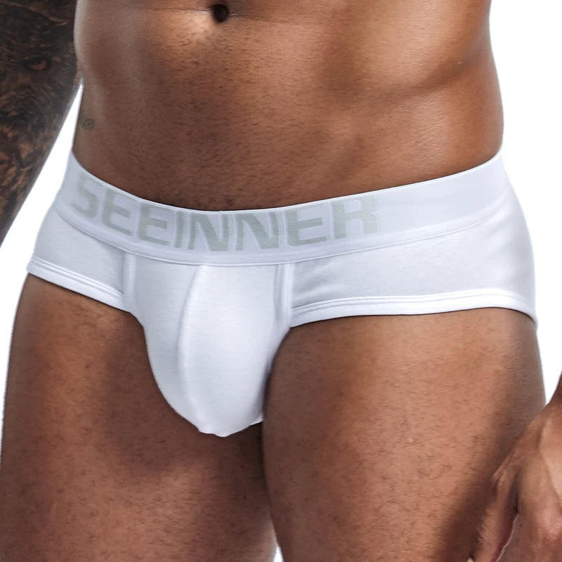Men's Low Waist Cotton Stretch Briefs