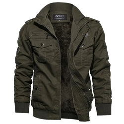 Men's Breathable Multi-Pocket Tactical Motorcycle Jacket
