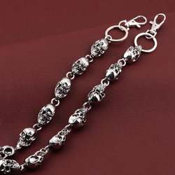Vintage Punk Skull Heavy Waist Chain Accessory