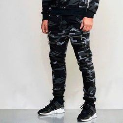 Men's Loose Camouflage Harem Cargo Jogger Pants