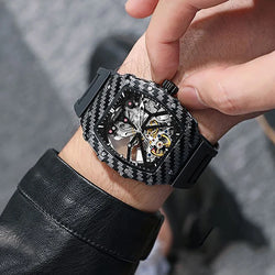 Fully Automatic Skeleton Mechanical Business Watch
