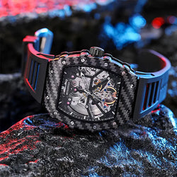 Fully Automatic Skeleton Mechanical Business Watch