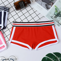 Women's 40S Cotton Boyshorts - Soft Yoga and Gym Underwear