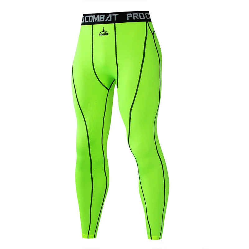 Men's Quick-Dry Bodybuilding Compression Leggings