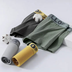 Men's Quick-Dry Stretch Boxer Trunks - Breathable Multi-Pack