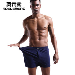 Men's Cotton Elastane Boxer Shorts - 2-Piece Sleepwear Set