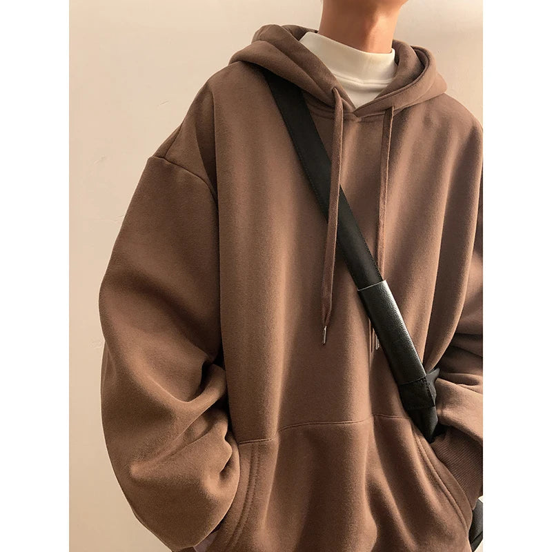 Harajuku Oversized Hoodie for Men - Loose Spring Autumn Streetwear