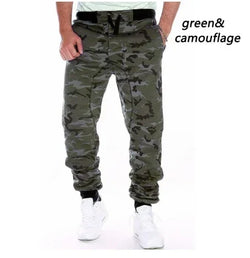 Men's Loose Camouflage Harem Cargo Jogger Pants