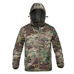 Men's Lightweight Tactical Camo Bomber Windbreaker Jacket