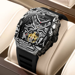 Fully Automatic Skeleton Mechanical Business Watch