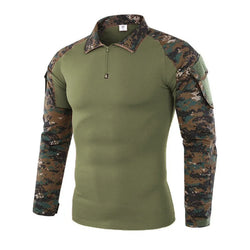 Men's Rapid Assault Camo Tactical Long Sleeve Shirt