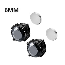 Crystal Magnetic Non-Piercing Ear Studs