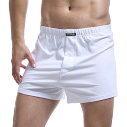 Men's Cotton Elastane Boxer Shorts - 2-Piece Sleepwear Set