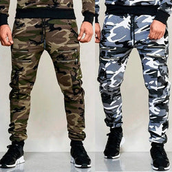 Men's Loose Camouflage Harem Cargo Jogger Pants